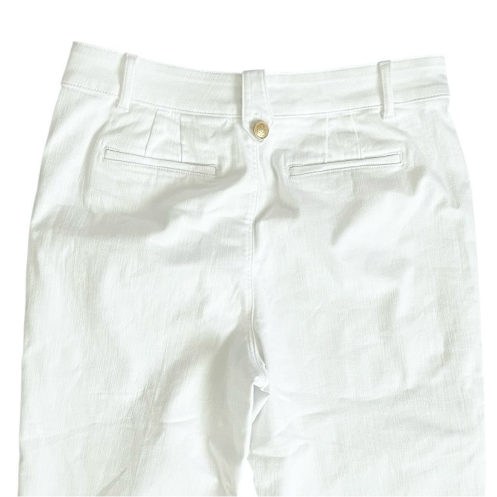 Talbots Sailor Jeans women’s size 12 white nautical contemporary denim coastal - Picture 6 of 9